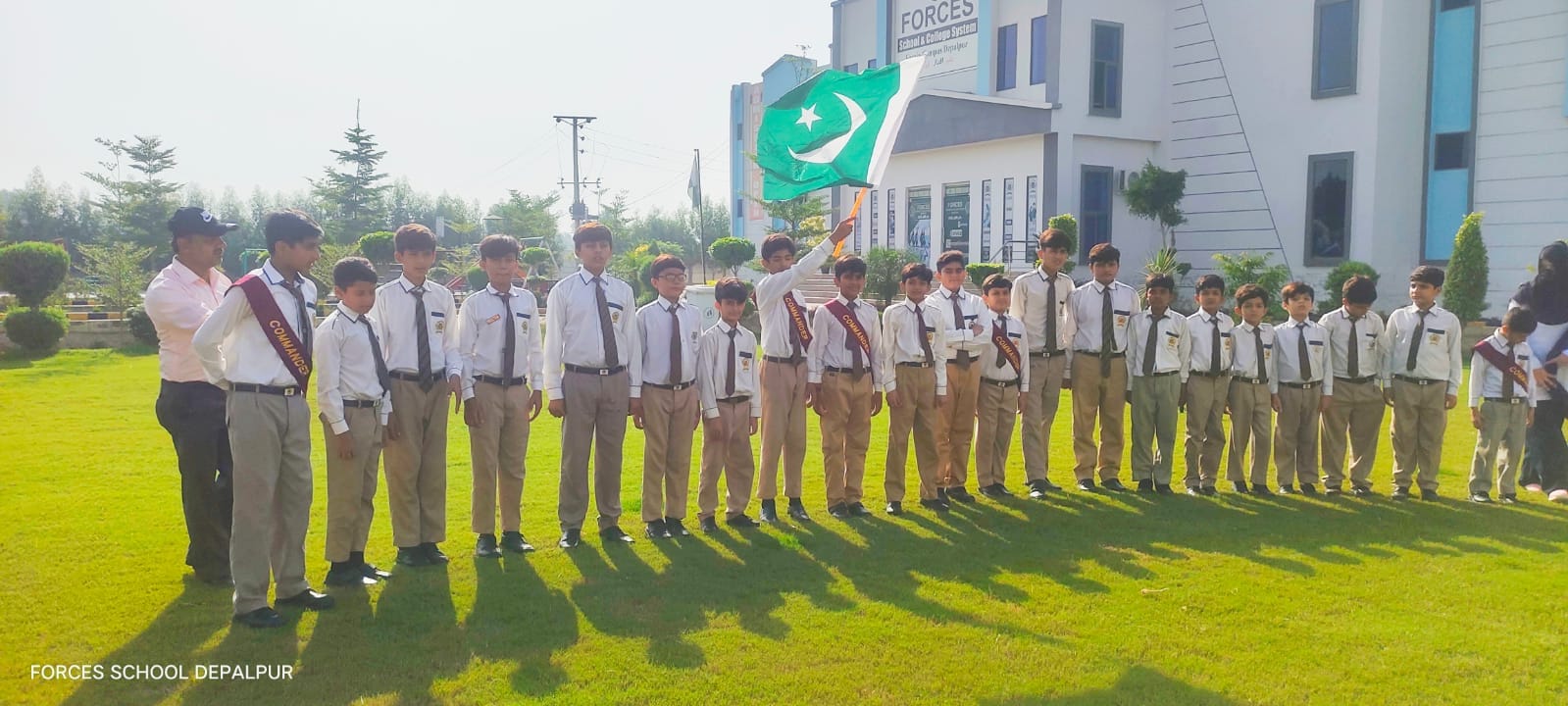 Alhamdulillah Physical Fitness Training on Defence Day at Forces School Fazaia Campus