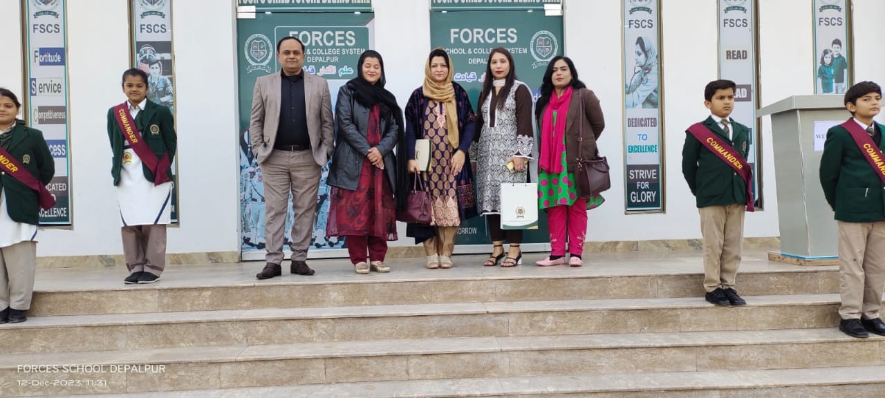 Alhamdulillah – Visit of Academic Team to Forces School Fazaia Campus Depalpur for School Support Program and Academic evaluation